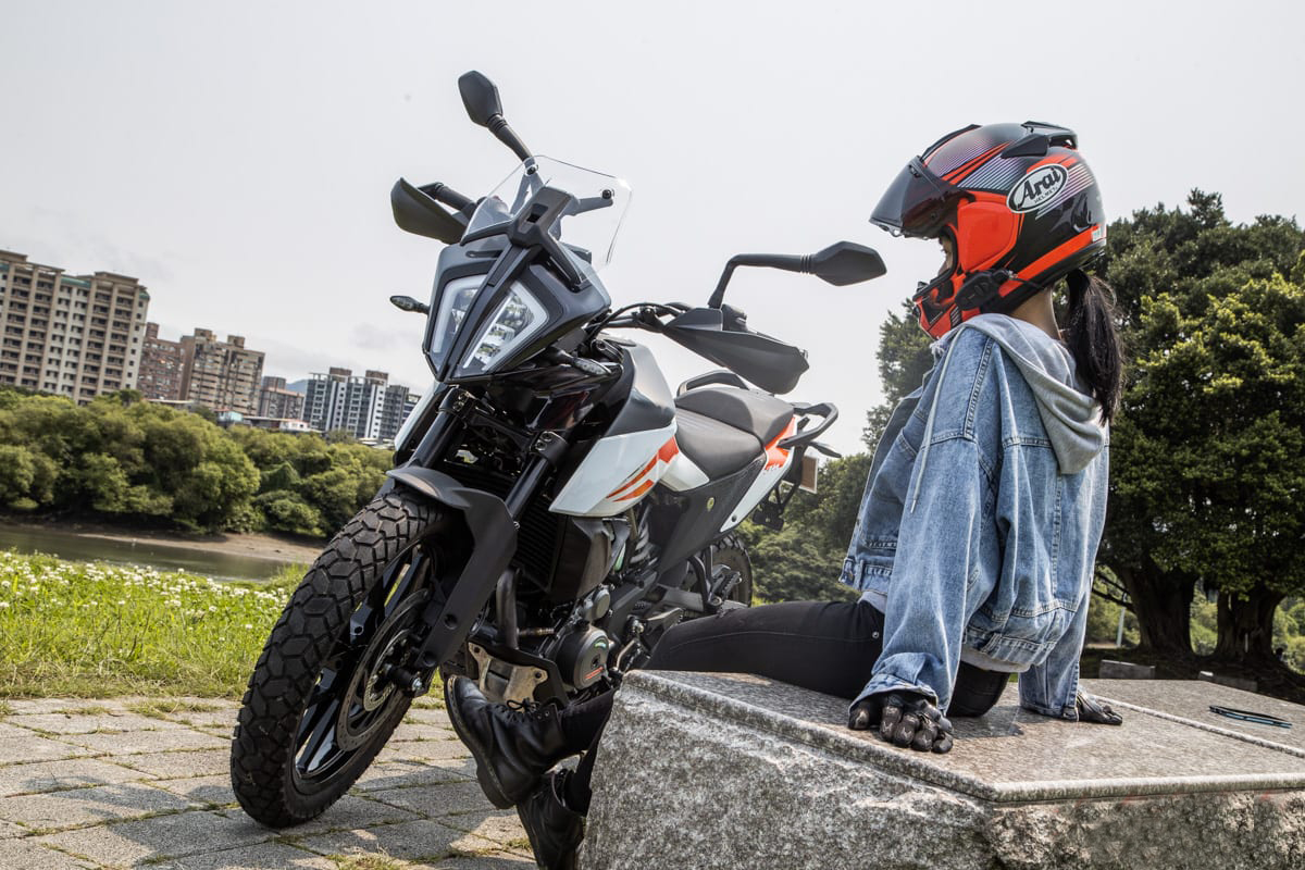 ktm390adventure台湾美女车主用车感受