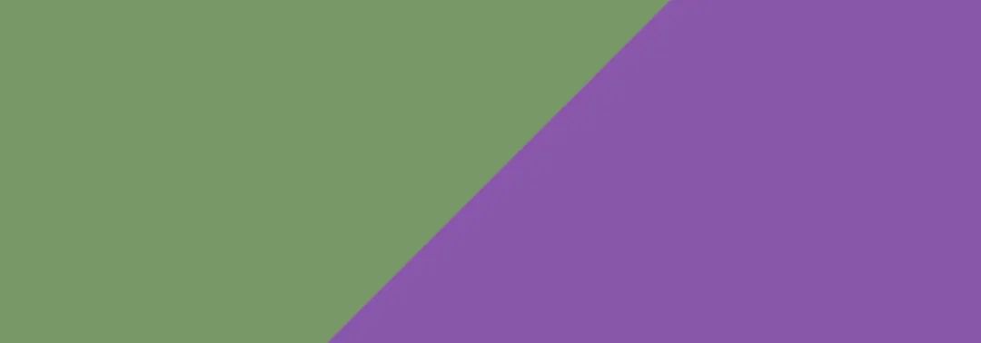 再来一个有挑战性的配色吧~ 紫色浪漫,优雅, 和绿色搭配就更特别了