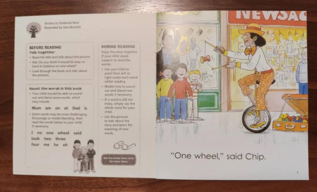 伴读| 牛津树【1-42】one wheel
