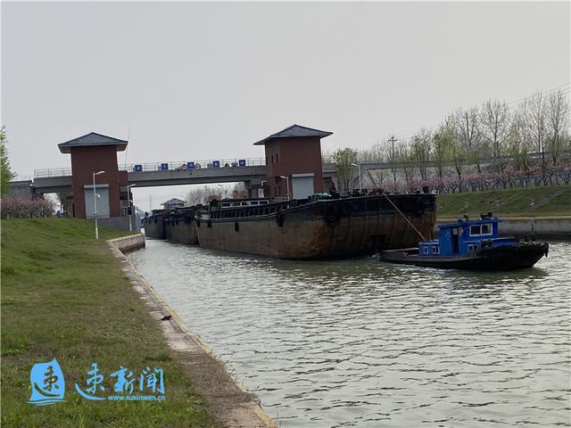 宿迁境内3座船闸过闸货运量逐渐回升