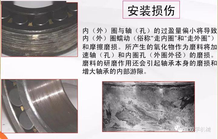 铁姆肯内部资料:滚子轴承的损伤及其原因,附轴承失效原因!_载荷