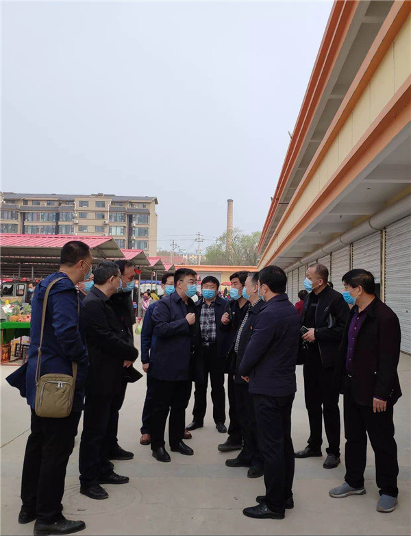 山西省侯马市副市长王勇带队 专题调研西侯马标准化农贸市场建设