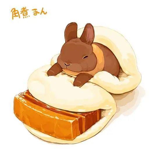 奇食录 | 软绵绵的食物图,治愈你一天