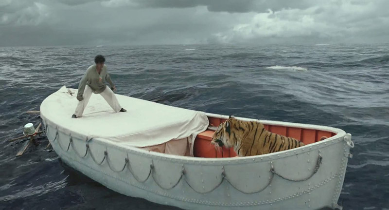 《少年派的奇幻漂流》(life of pi):有一只激发你生存欲望的宠物