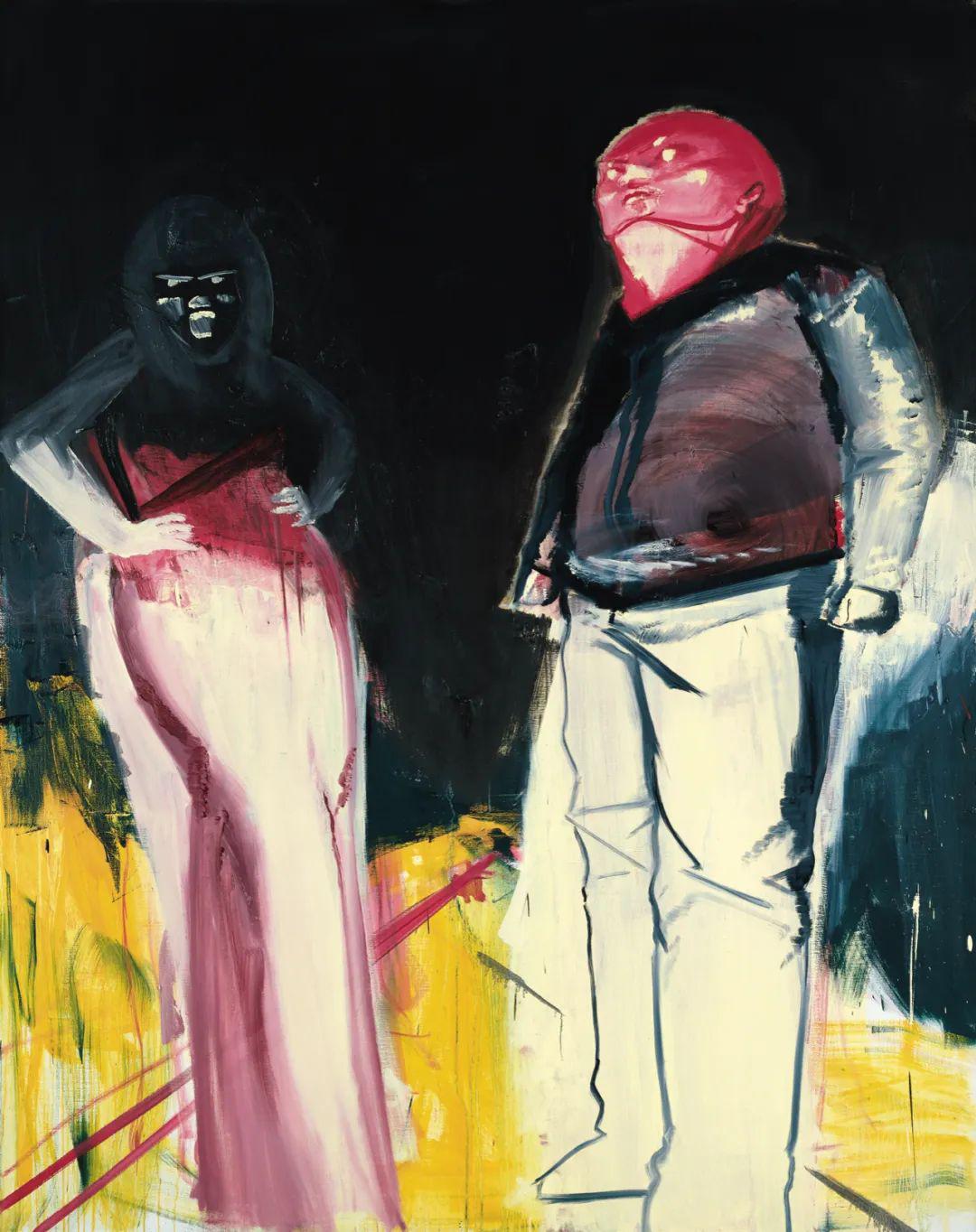 ma ke, embrace, oil on canvas马轲 拥抱 2009 布面油画 254x200cm