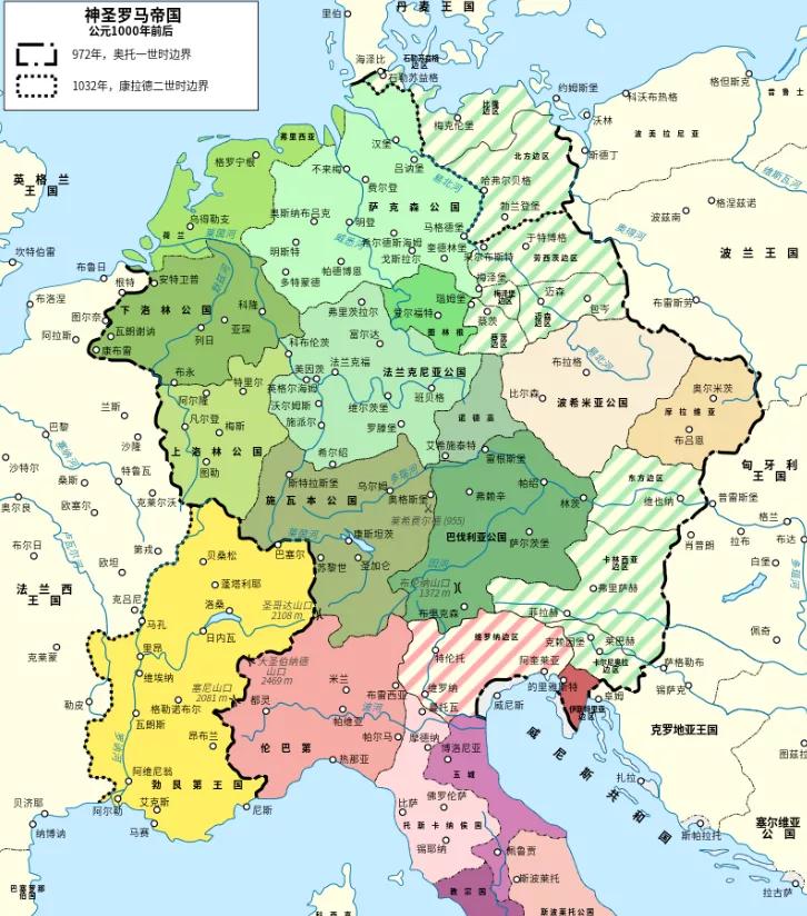 奥地利从称霸欧洲到沦为欧洲小国奥地利为什么越来越小