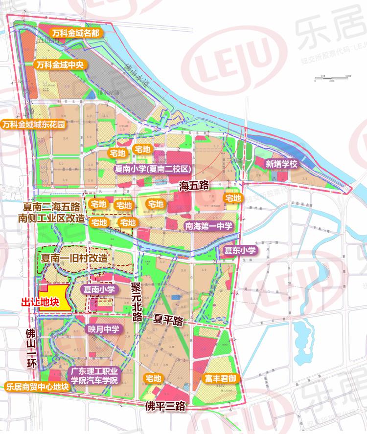 11198元㎡起拍佛山一环旁南海平洲挂牌逾62万㎡商住地