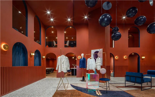 服装店装修可以划分为哪几个区域?