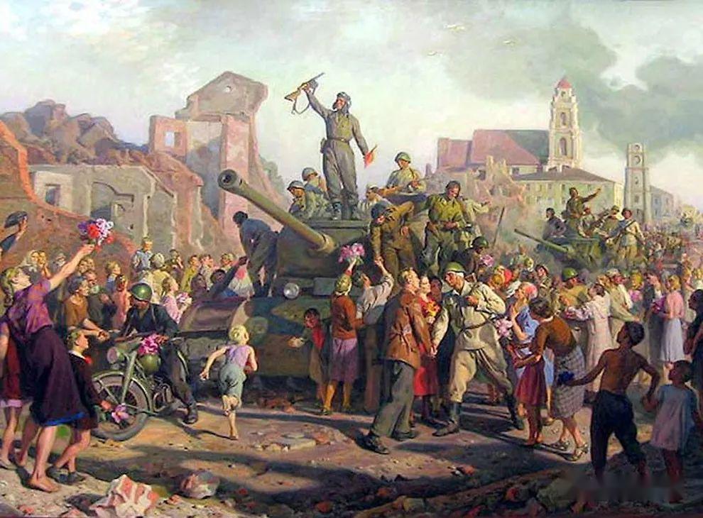 苏联二战时期绘画作品