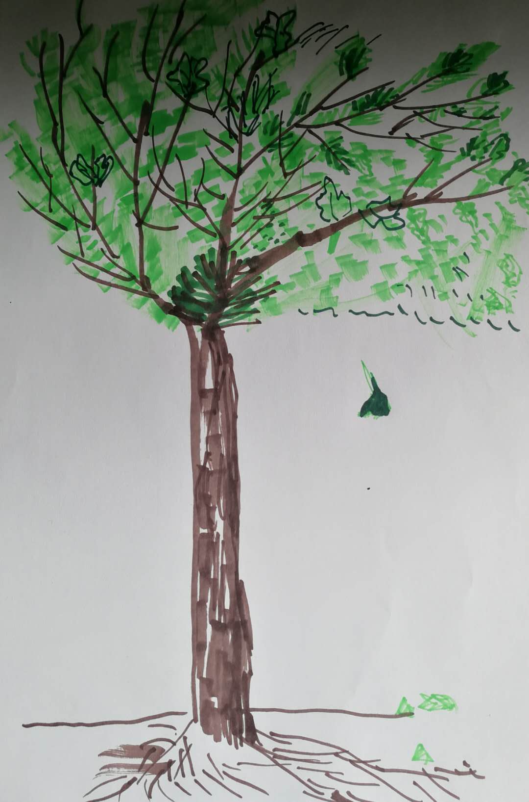 拿一张纸,画一棵树,这棵树的状态正是个人现状的映射