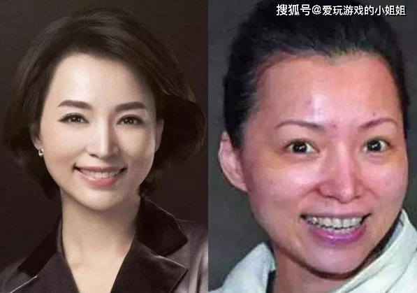 原创卸了妆的女明星，哪一个的样子是让你意想不到的？