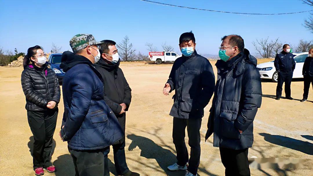 徐克军,申守勃检查指导清明节森林防火工作