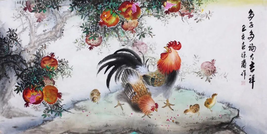 师从著名画家张世简,王道中 等老师的亲授指导,并得恩师真传,刻苦学习