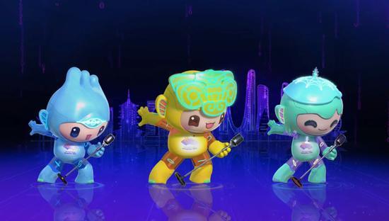 杭州亚运会吉祥物发布三个江南忆机器人亮相