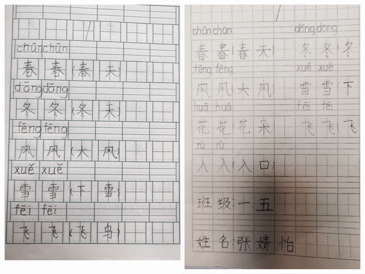 "做好中国人·写好中国字"——绿源实验小学小小书法家(一年级组)