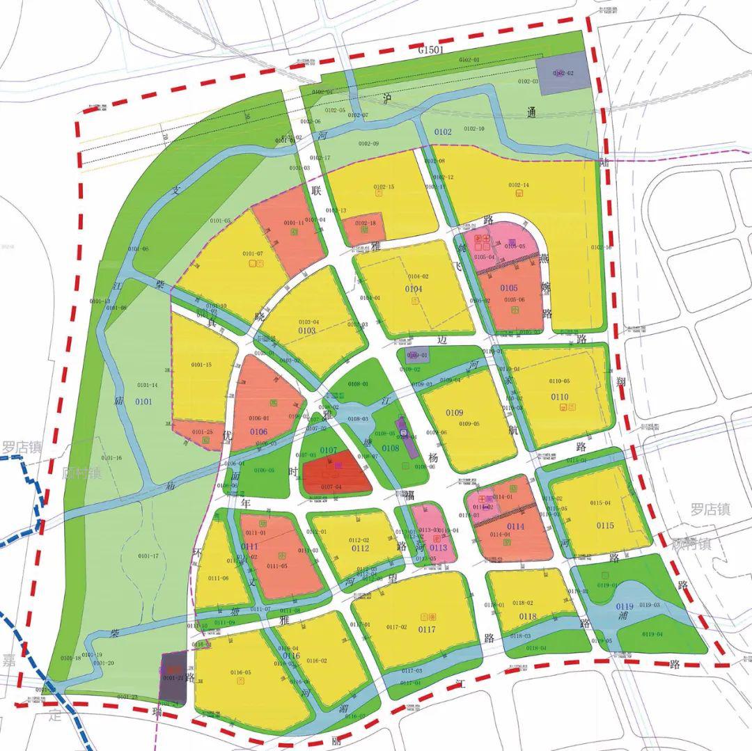 涉及罗店多地块宝山这个大型居住区规划调整看看哪些地方