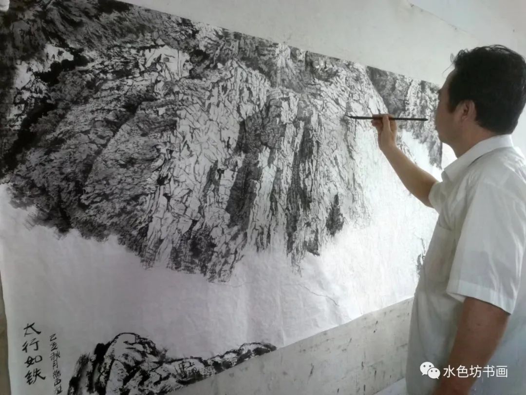 画家专栏 │刘燕声——玩转笔墨 全新山石画法大师