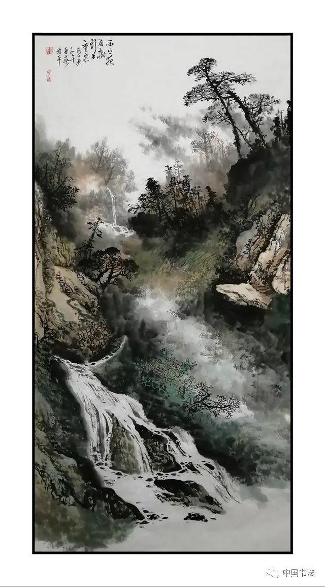 幅幅画作迷心扉——李爱平先生的山水艺术欣赏