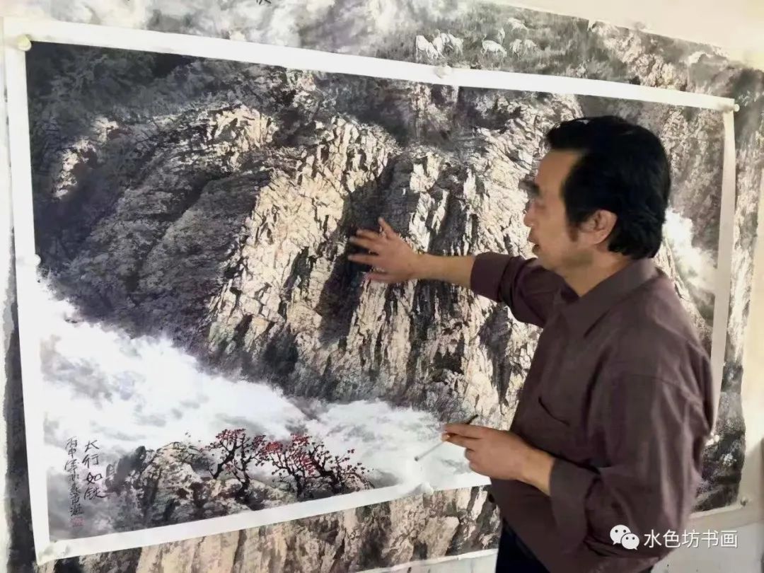 画家专栏 │刘燕声——玩转笔墨 全新山石画法大师