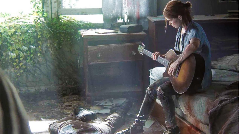 《最后生还者2》发布两分钟新演示，游戏中艾莉可通过自定义吉他演奏任何乐曲