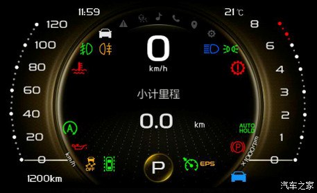 吉利嘉际仪表盘解读之各种警告灯