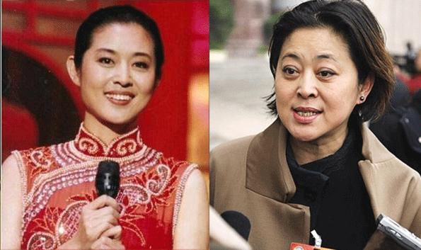 61岁刘晓庆和58岁倪萍,3岁之差,一个似少女,一个似大妈
