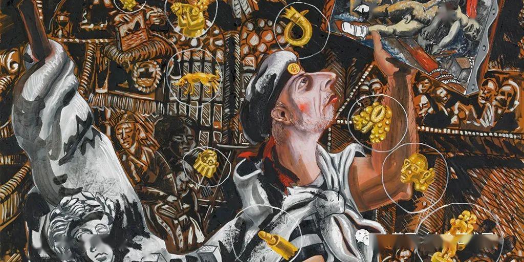 大众艺术网政治活动和新达达主义行动者德国新表现主义画家约尔格伊曼