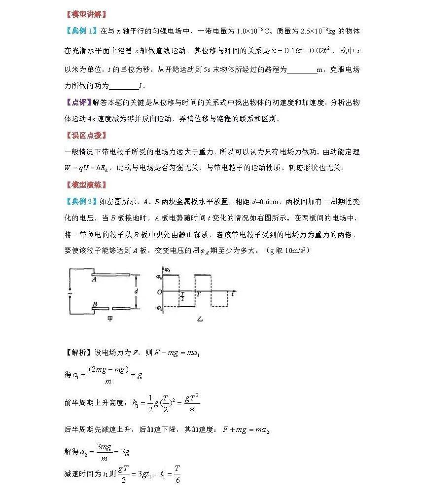 石网@暖哭了的超详高考物理攻略！（附电子版）【物理考点】难哭了的物理