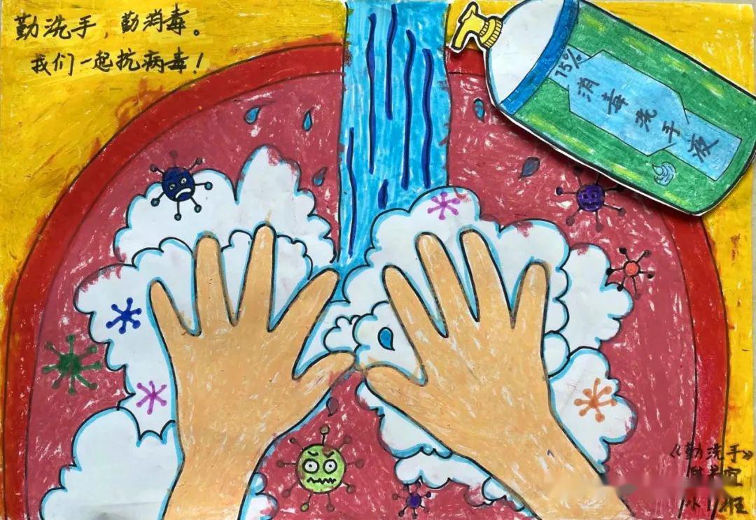 童心抗疫 手绘助力│莲塘幼儿园抗疫主题亲子绘画作品