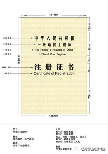 重磅刚刚住建部发布注册造价工程师正式换证注册证书执业印章编码规则