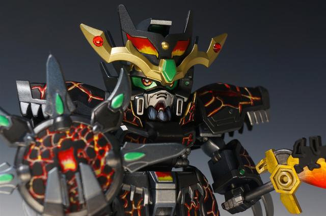 『工作量』根大木秀：SD 三国创杰传 董卓 熔岩配色，