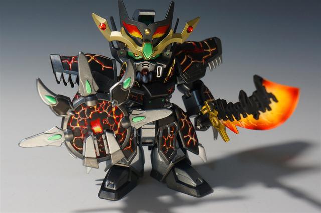 『工作量』根大木秀：SD 三国创杰传 董卓 熔岩配色，