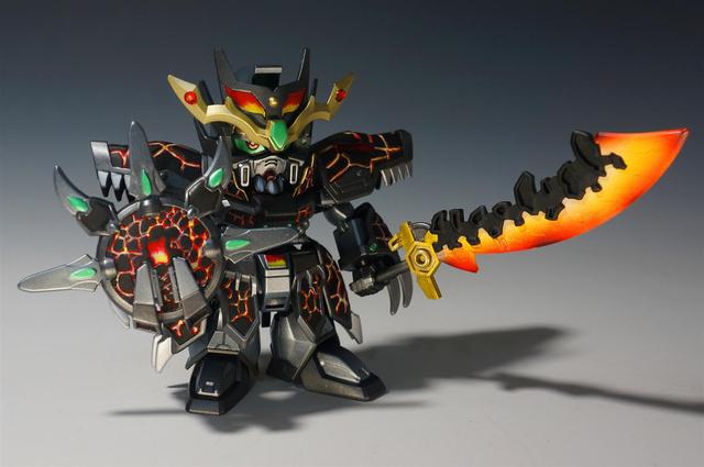 『工作量』根大木秀：SD 三国创杰传 董卓 熔岩配色，