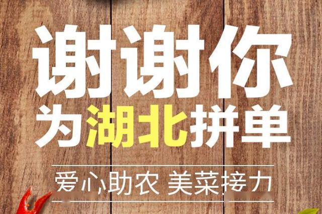 你努力带货的样子真美曾为湖北拼过命现在都在认真拼单吗