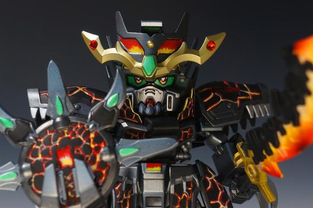 『工作量』根大木秀：SD 三国创杰传 董卓 熔岩配色，