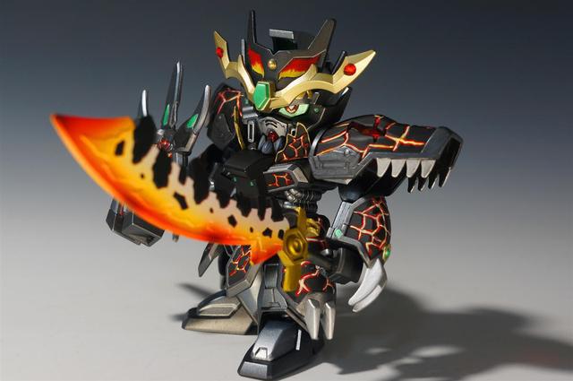 『工作量』根大木秀：SD 三国创杰传 董卓 熔岩配色，