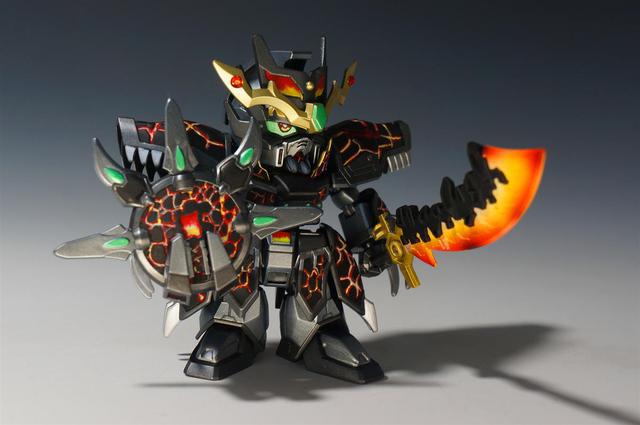 『工作量』根大木秀：SD 三国创杰传 董卓 熔岩配色，