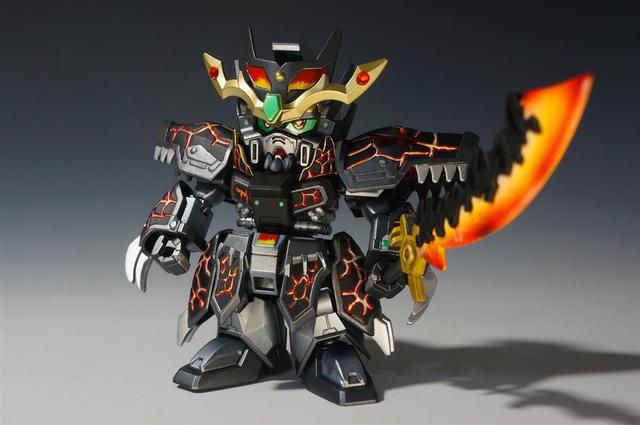 『工作量』根大木秀：SD 三国创杰传 董卓 熔岩配色，