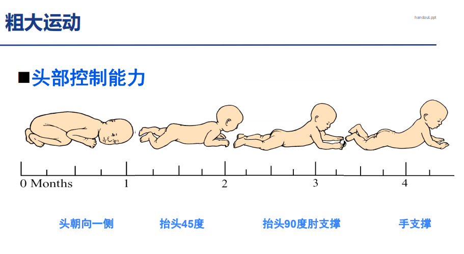 『时间表』对照看你家宝宝达标了没？一张婴儿发育时间表
