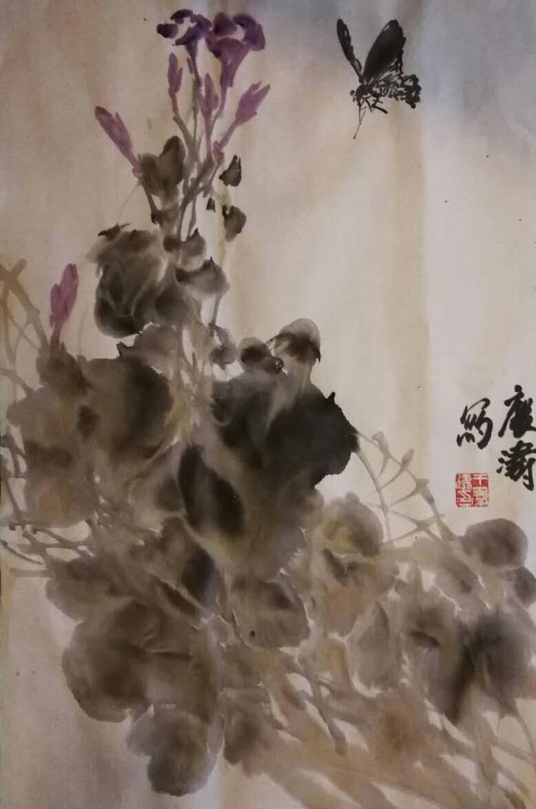 中国实力派花鸟画家王庆涛国画作品欣赏