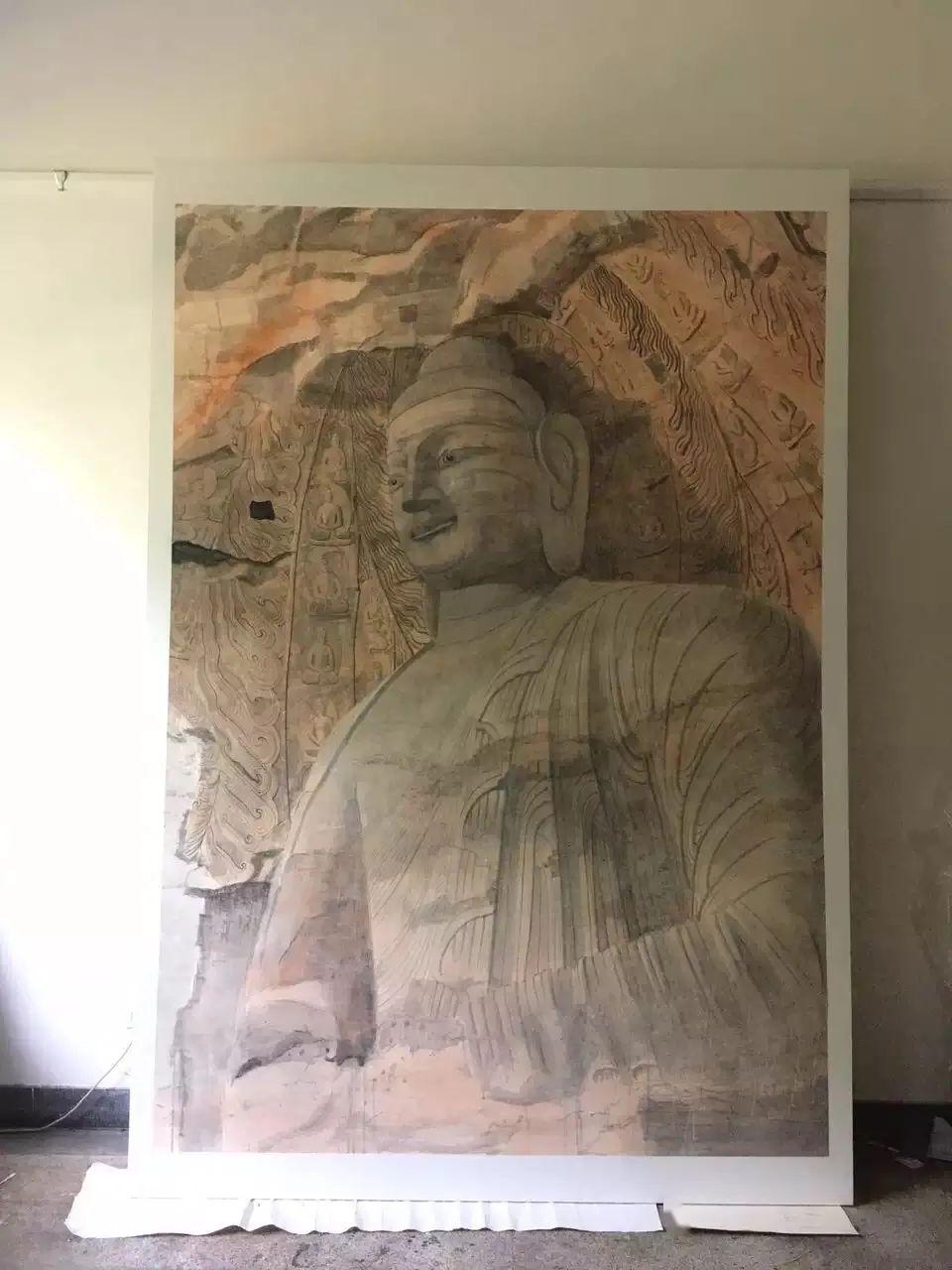 与佛对话欣赏高平传的云冈石窟造像绘画作品