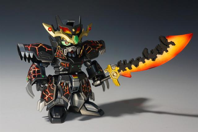 『工作量』根大木秀：SD 三国创杰传 董卓 熔岩配色，