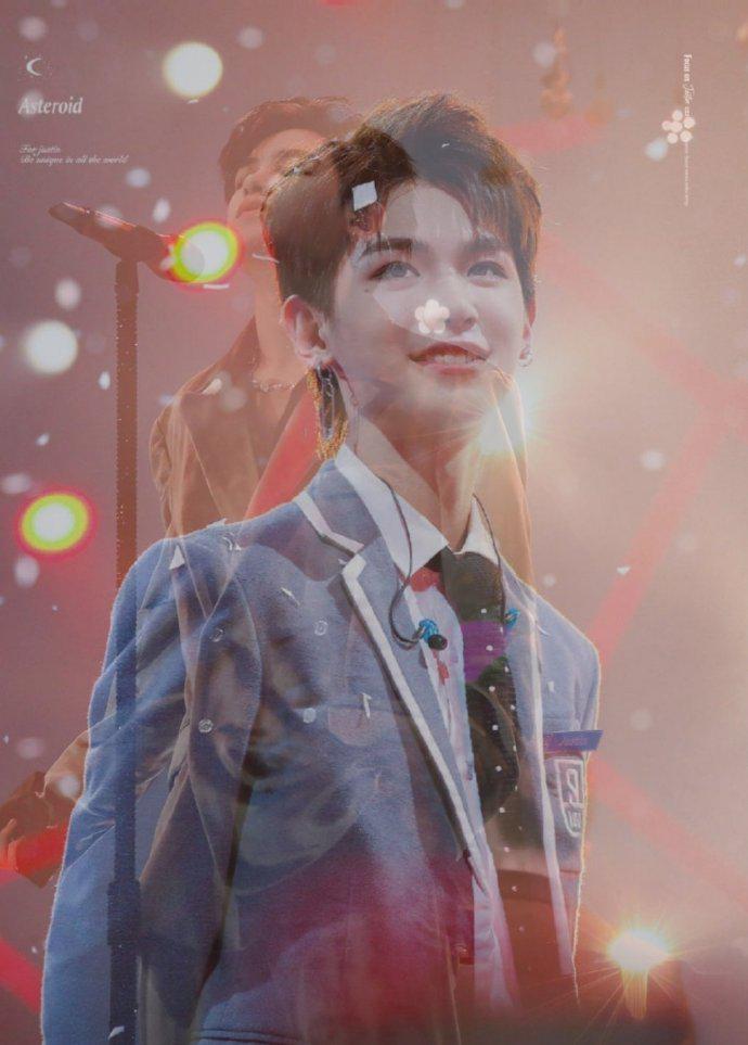 少年成长记录justin出道两周年快乐 黄明昊