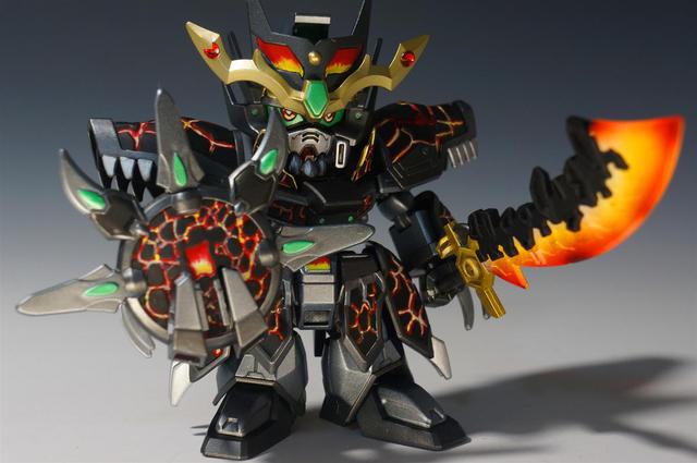 『工作量』根大木秀：SD 三国创杰传 董卓 熔岩配色，