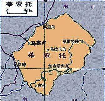 一个独立国家，却被南非包围，面积有3万平方公里 