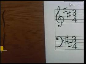 看动画学音乐:逃跑的音符,快点快点抓住它!