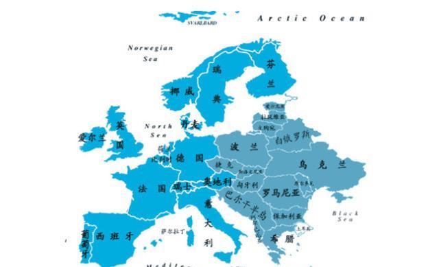 欧洲人口2017_2017欧洲地图全图高清版 欧洲主要国家介绍