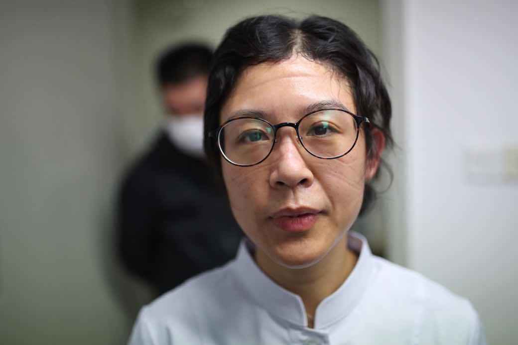 复旦大学附属中山医院重症监护室护士长潘文彦 上观新闻赖鑫琳摄