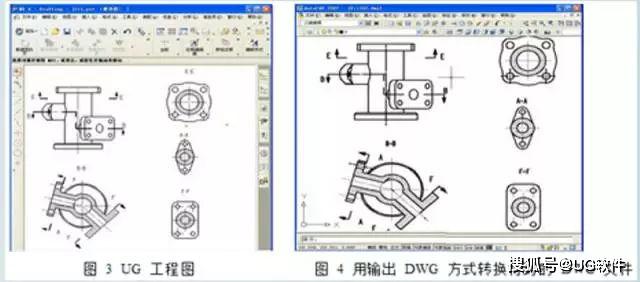 当然为了得到更符合国标的图纸,我们可以只在ug工程图中生成二维视图