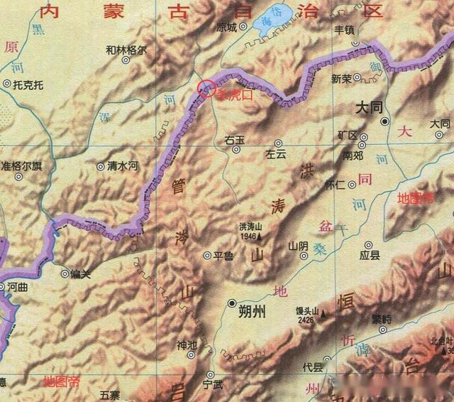 走西口,闯关东,西口在山西什么地方?